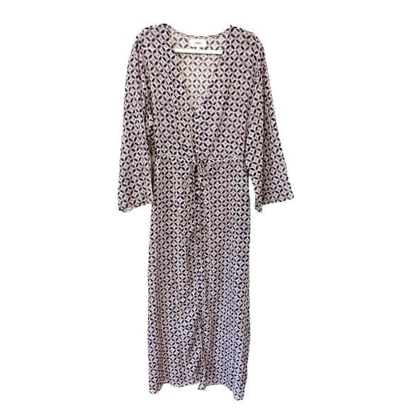 XIRENA | NEW! $297 Mykah Cotton Kaftan Maxi Dress in Sands, Size XL - Picture 6 of 12